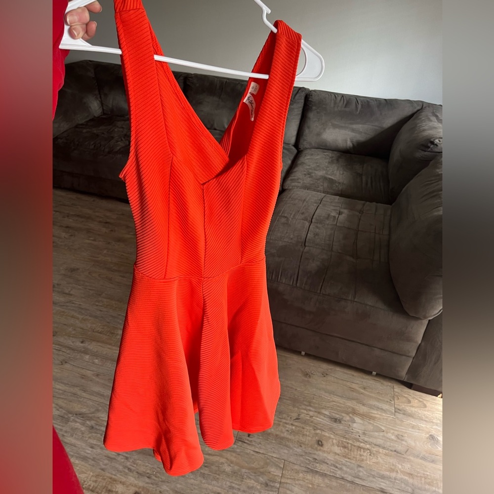Pretty red dress